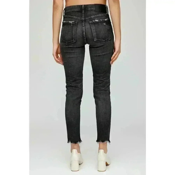 Moussy Vintage MV Checotah Skinny in Black Size 28 - Picture 3 of 10